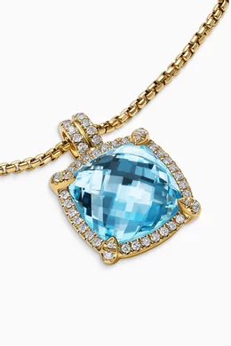 Buy David Yurman Yellow Chatelaine® Diamond Blue Topaz Necklace
