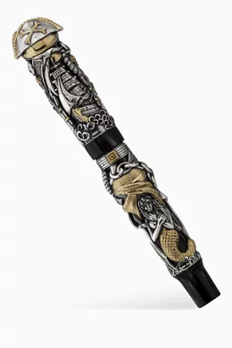 Montegrappa Chaos Pen Montegrappa Skull Watch Perfect Detail