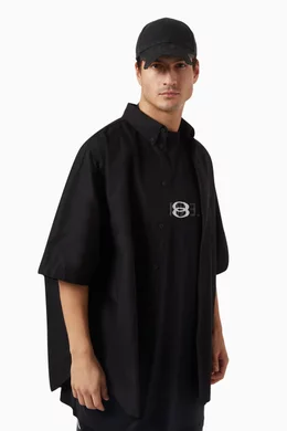 Buy Balenciaga Black Unity Sports Icon Embossed Cap in Cotton