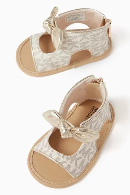 Mk baby sandals best sale