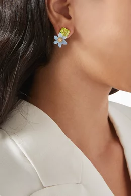 Kate spade pansy earrings online