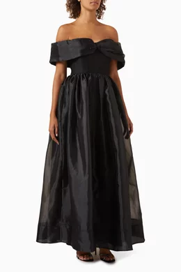 aje cordelia corseted maxi dress Cordelia Corseted Maxi Dress by Aje for Hire  High St. Hire