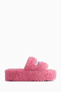 Balenciaga pink slippers sales