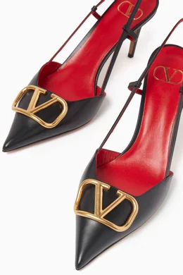 Buy Valentino Garavani Black Valentino Garavani VLOGO Signature 80