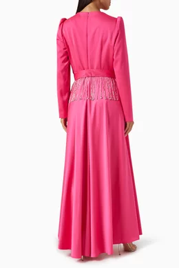 strapless open back dress High Neck Ombre Sequin Cocktail Dress main image 0