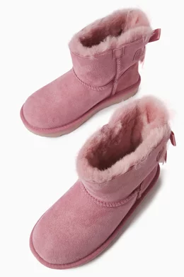 Ugg mini bailey bow ii rosa best sale