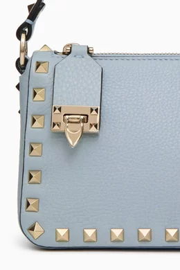 Buy Valentino Garavani Blue Valentino Garavani Small Rockstud