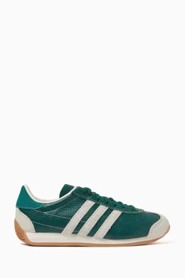 Adidas green color shoes top