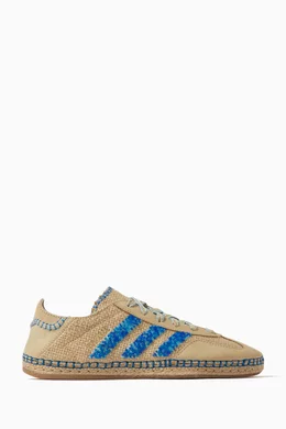 Buy adidas Blue x CLOT Gazelle Sneakers by Edison Chen in Suede