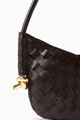 Buy Bottega Veneta Brown Mini Solstice Shoulder Bag in