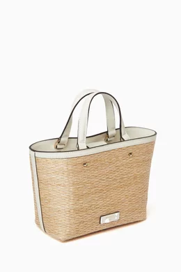 ◆正規品・新品◆Jimmy Choo Beige Raffia Mini Marli Handbag Buy Jimmy Choo Brown Mini Marli Tote in Raffia for Women
