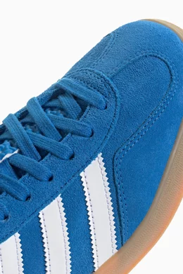 Buy adidas Blue Gazelle Indoor Sneakers in Suede for Men Online