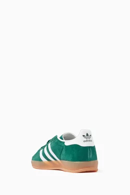 adidas gazelle silver green womens adidas ORIGINALS Gazelle Indoor Green 40 main image 0
