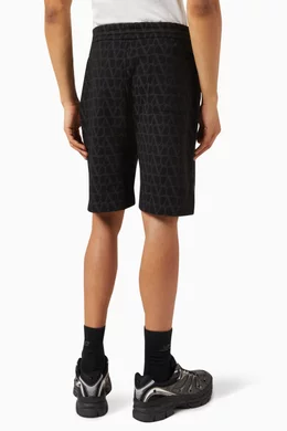 Buy Valentino Garavani Black Valentino Garavani Bermuda