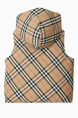Burberry reversible vest new arrivals