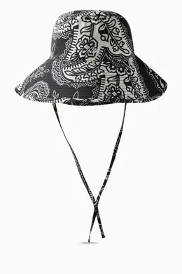 帽子 kith deconstructed bandana bucket hat Bucket Hat Kith Bandana Hat 帽子 Kith Deconstructed Bandana Bucket