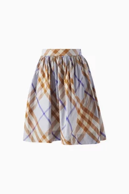 Burberry print skirt outlet