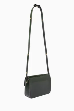 Buy Tory Burch Green Robinson Convertible Shoulder Bag in