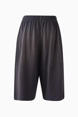 Buy Balenciaga Black Unisex Unity Sports Icon Large Shorts in