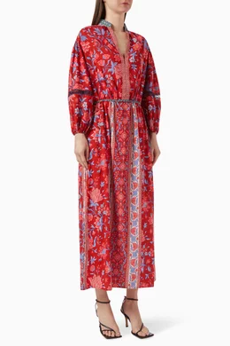 boteh pietro silk maxi dress fitted lace wedding dress BOTEH Pietro Maxi Dress