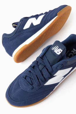 Buy New Balance Blue RC42 Sneakers in Leather Suede for Men