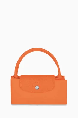 Buy Longchamp Orange Small Le Pliage Bag in Recycled Canvas for Women Online Ounass Kuwait