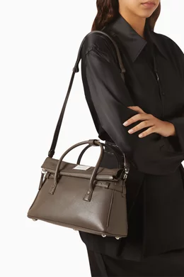 Buy Maison Margiela Black 5AC East West Handbag for UNISEX