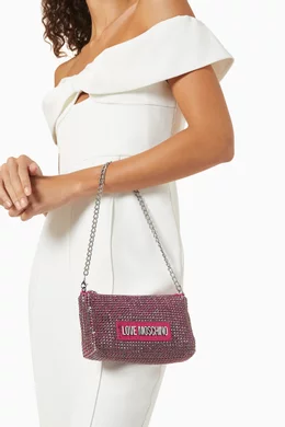 Moschino glitter bag store