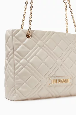 Love moschino quilted tote 2025