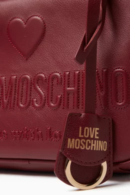 Love moschino embossed bag shop
