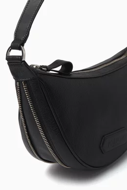 【関税＆送料込み】Tom Ford Crescent Leather Bag SMOOTH LEATHER ZIP CRESCENT BAG | Tom Ford Fashion