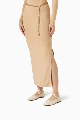 Buy Michael Kors Neutral Collette Ballet Flats in Leather for