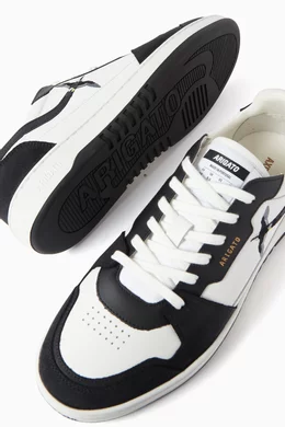 Buy Axel Arigato Multicolour Dice Lo Bee Bird Sneakers in Leather