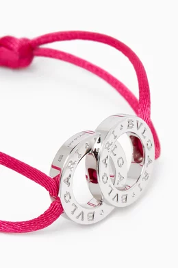 【美品】BVLGARI Fortuna ブレスレット【ピンク】 Buy BVLGARI Pink BVLGARI BVLGARI Fortuna U Bracelet in Sterling