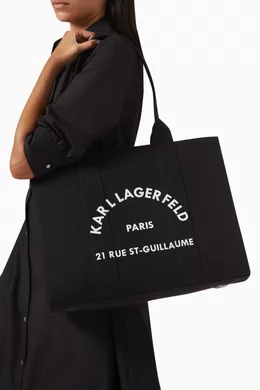 Guillaume Canvas Tote Rue St Guillaume Tote Buy KARL LAGERFELD