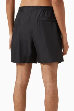 Buy Marane Black Classic Mid Length Swim Shorts for Men Online Ounass Kuwait