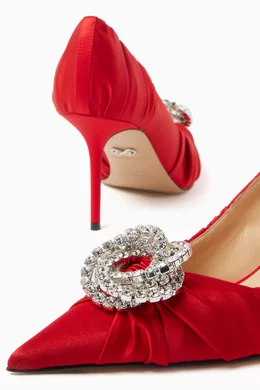 Red crystal pumps store