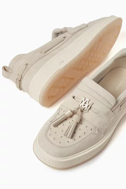 Amiri MA Tassel Hybrid Loafers White Men’s Size 13 Shop Ma Tassel Hybrid Loafers on Sale at BeyondStyle – Get  main image 4