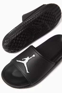 Buy Jordan Black Jumpman Slide Sandals in Foam for Men Online Ounass Kuwait