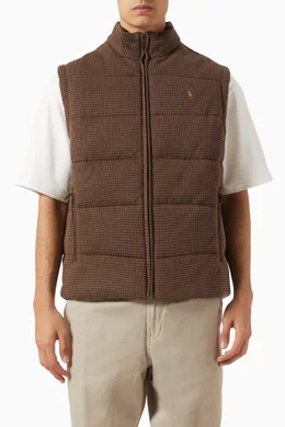 Quilted Vest in Cotton