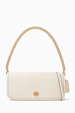 Coach dinky white hot sale