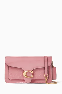 Buy Coach Pink Tabby Clutch Bag in Signature Patent Leather for