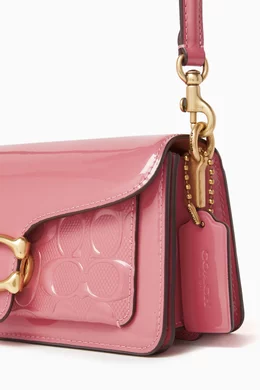 Buy Coach Pink Tabby 20 Shoulder Bag in Signature Patent Leather