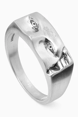 Buy Serge DeNimes Silver Zeus Ring in Sterling Silver for