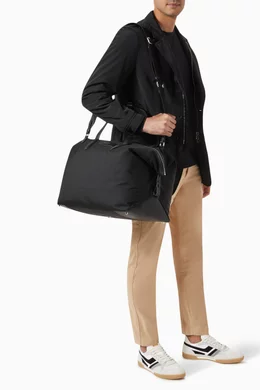 Buy Smythson Black Travel Bag in Norton Canvas for Men Online Ounass Kuwait