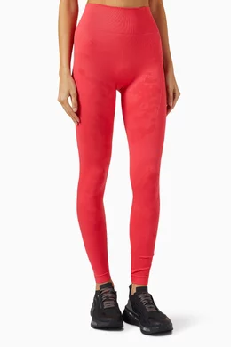 Buy adidas Pink x Stella McCartney Seamless Leggings in Recycled Nylon for Women Online Ounass Kuwait