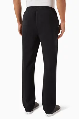 Buy Fred Perry Black Straight leg Track Pants in Twill Tricot for Men Online Ounass Kuwait