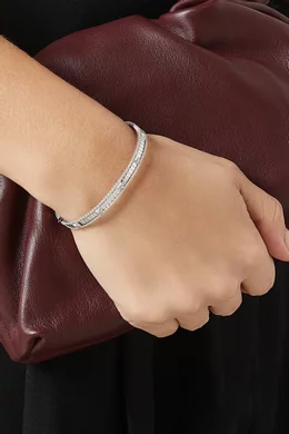 Buy Marli Silver Life Full Diamond Bracelet in 18kt White Gold for Women Online Ounass Kuwait