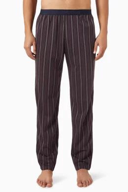 Buy Emporio Armani Multicolour Logo Pyjama Set in Cotton for Men