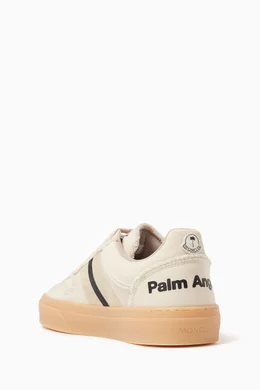 スニーカー Moncler x Palm Angels Monaco2 Canvas & Suede Sneakers palm-angels-x-moncler-monaco-